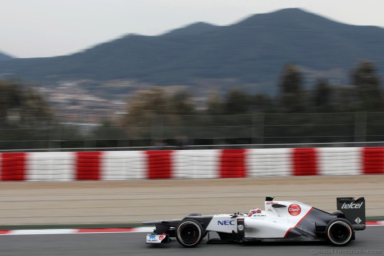 Barcelona Test Marzo 2012 - Gara