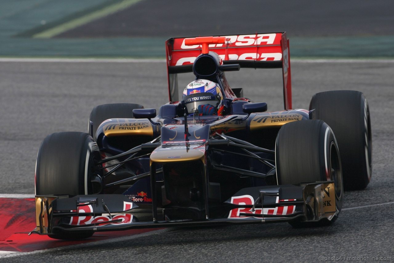 Barcelona Test Marzo 2012, 04.03.2012
Daniel Ricciardo (AUS), Scuderia Toro Rosso  