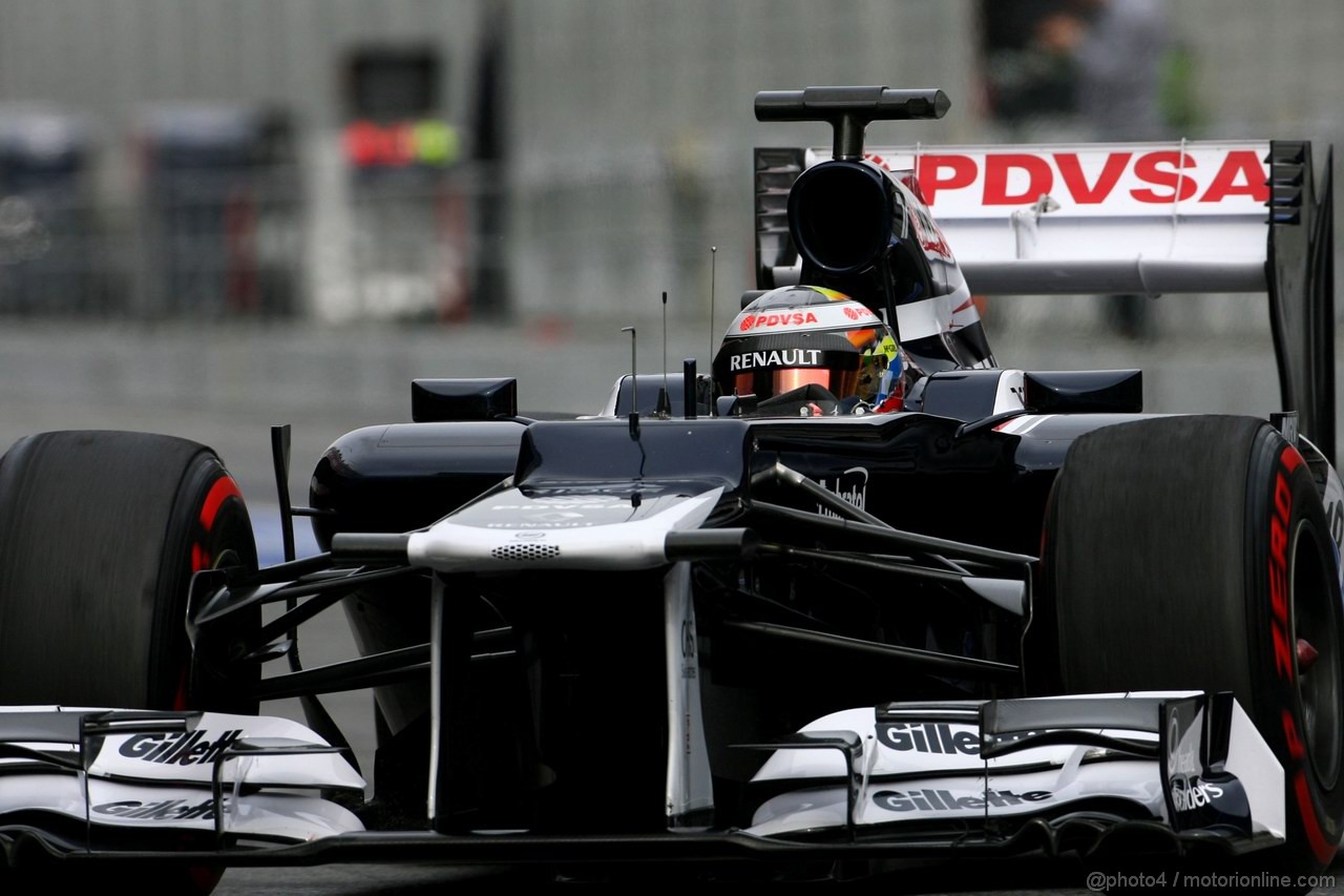 Barcelona Test Marzo 2012, 04.03.2012
Pastor Maldonado (VEN), Williams F1 Team
