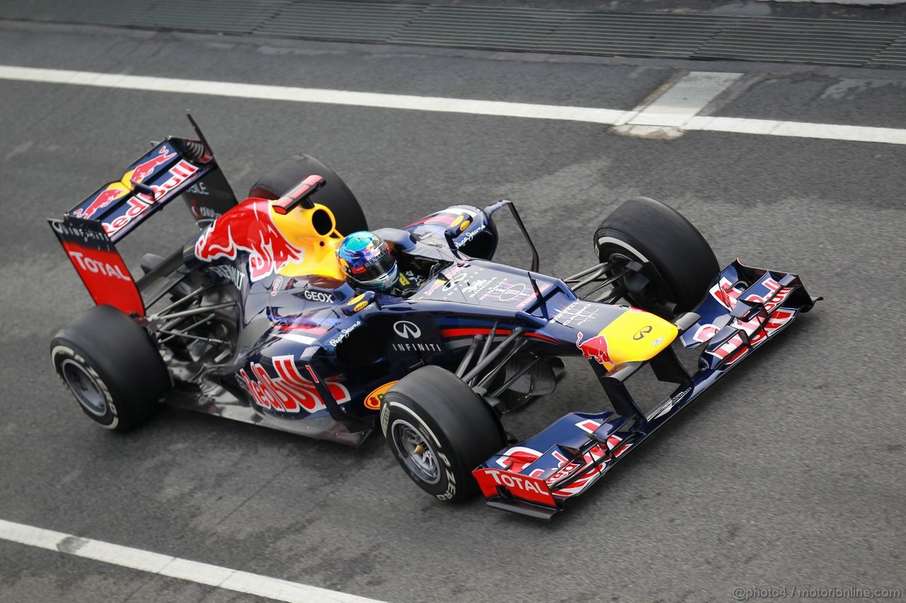 Barcelona Test Marzo 2012, 04.03.2012
Sebastian Vettel (GER), Red Bull Racing 