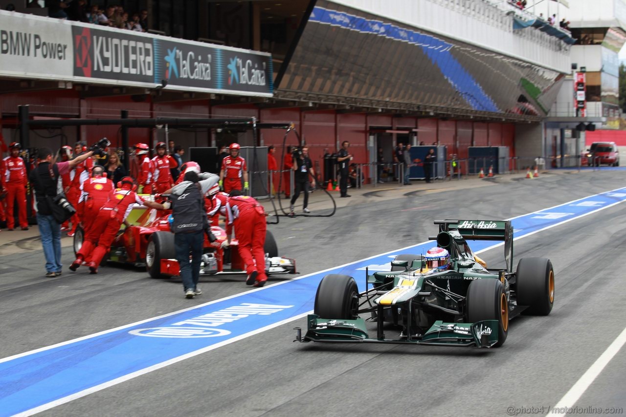 Barcelona Test Marzo 2012 - Gara