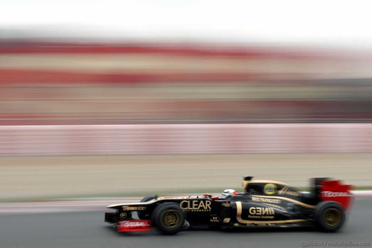 Barcelona Test Marzo 2012, 04.03.2012
Kimi Raikkonen (FIN), Lotus F1 Team