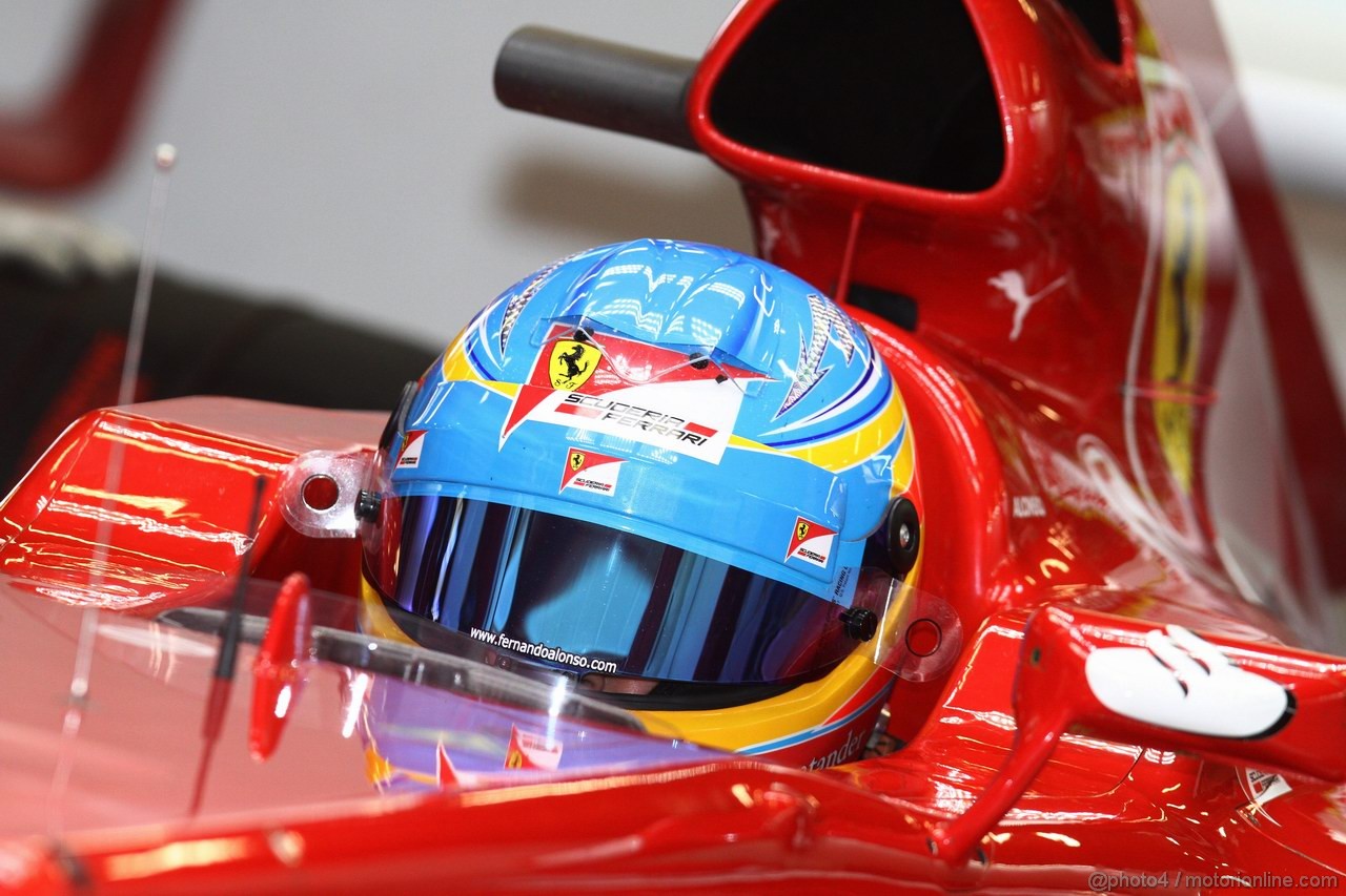 Barcelona Test Marzo 2012, 04.03.2012 Fernando Alonso (ESP), Ferrari, F2012 