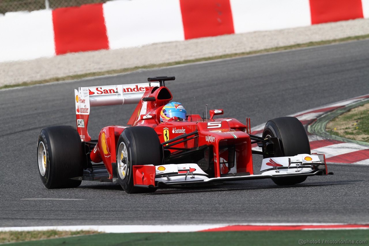 Barcelona Test Marzo 2012 - Gara