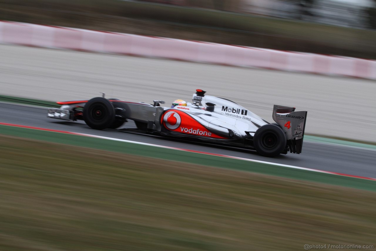 Barcelona Test Marzo 2012 - Gara