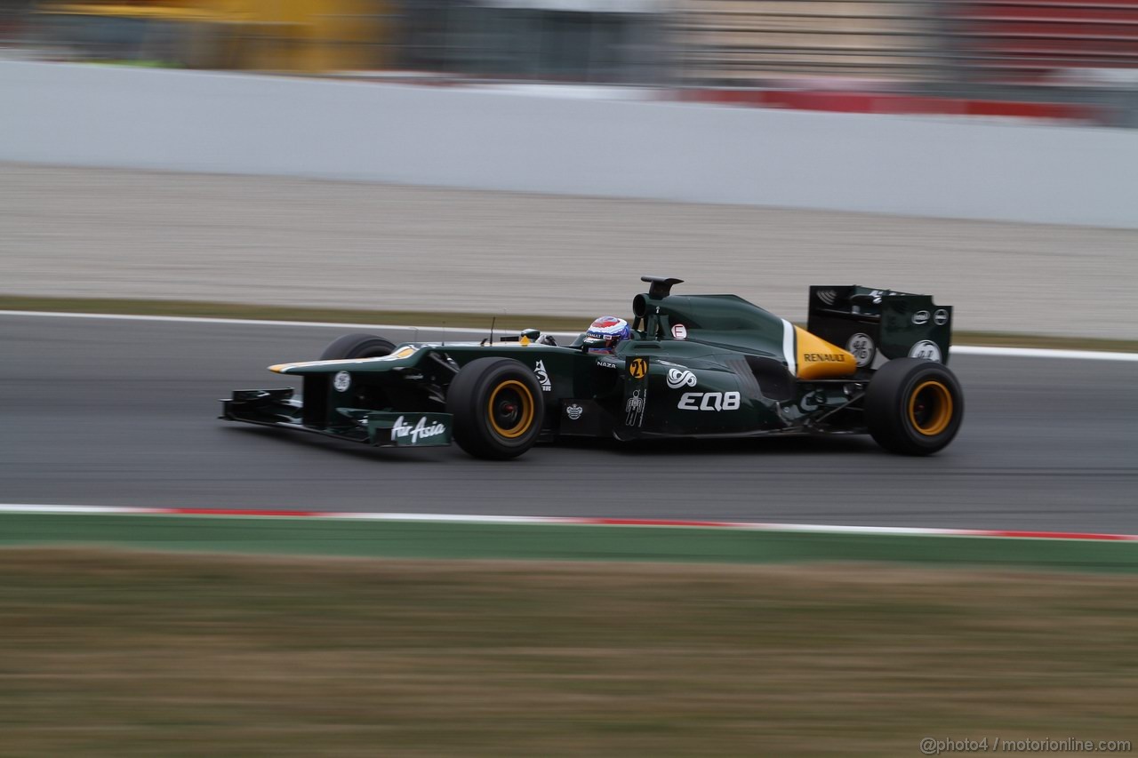 Barcelona Test Marzo 2012, 04.03.2012 Vitaly Petrov (RUS), Lotus Renault GP, R31 