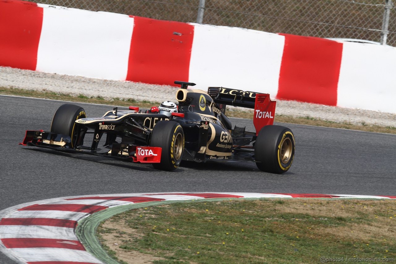 Barcelona Test Marzo 2012 - Gara