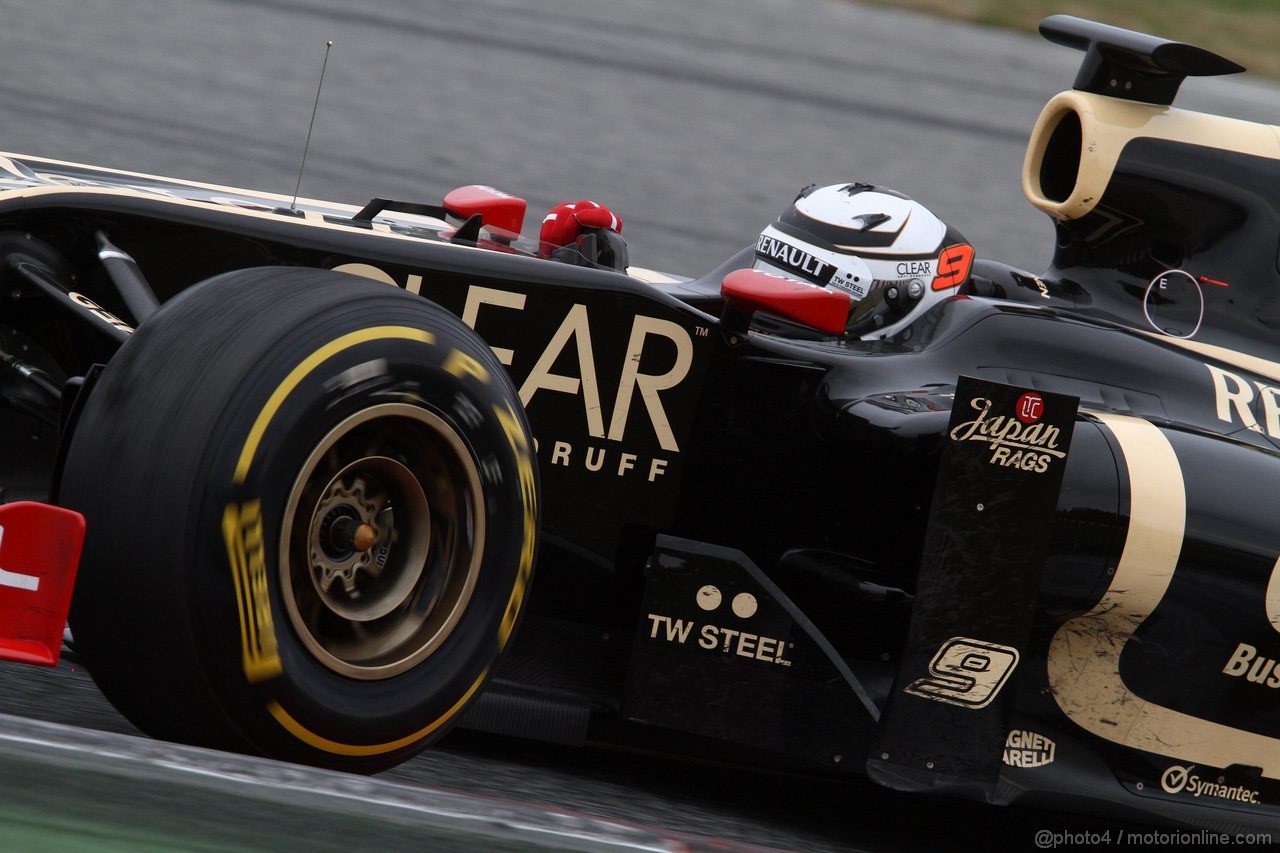 Barcelona Test Marzo 2012, 04.03.2012 Kimi Raikkonen (FIN), Lotus F1 Team E20 