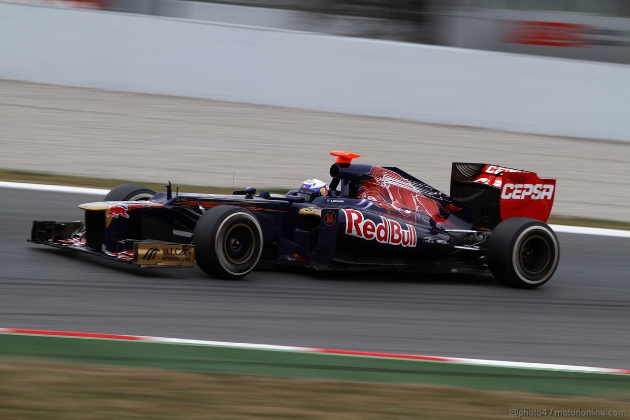 Barcelona Test Marzo 2012 - Gara