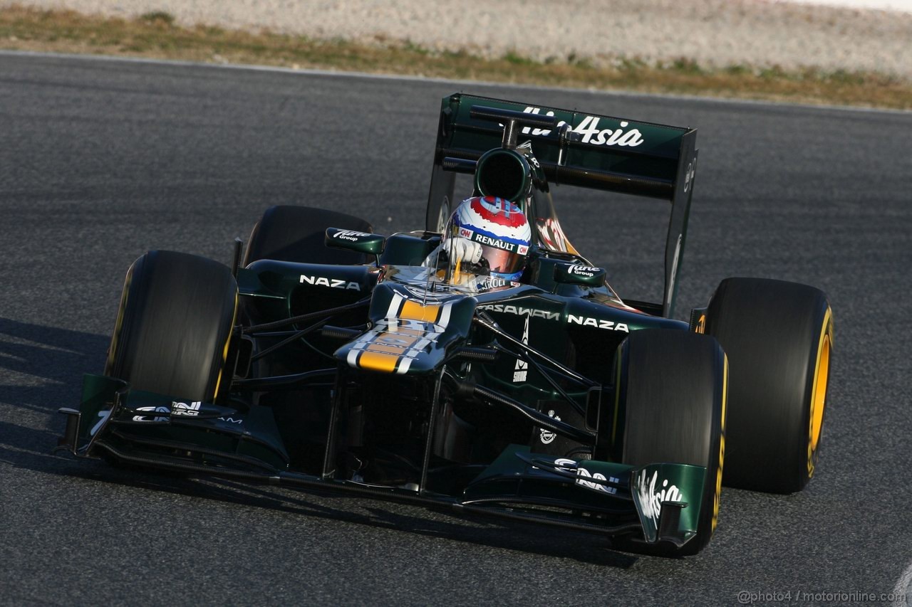 Barcelona Test Marzo 2012, 01.03.2012
Vitaly Petrov (RUS), Caterham F1 Team