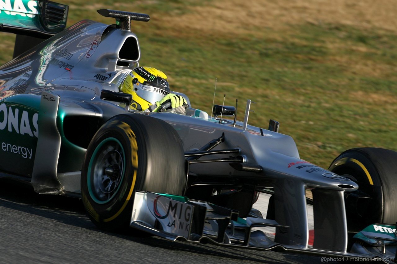 Barcelona Test Marzo 2012, 01.03.2012
Nico Rosberg (GER), Mercedes GP 