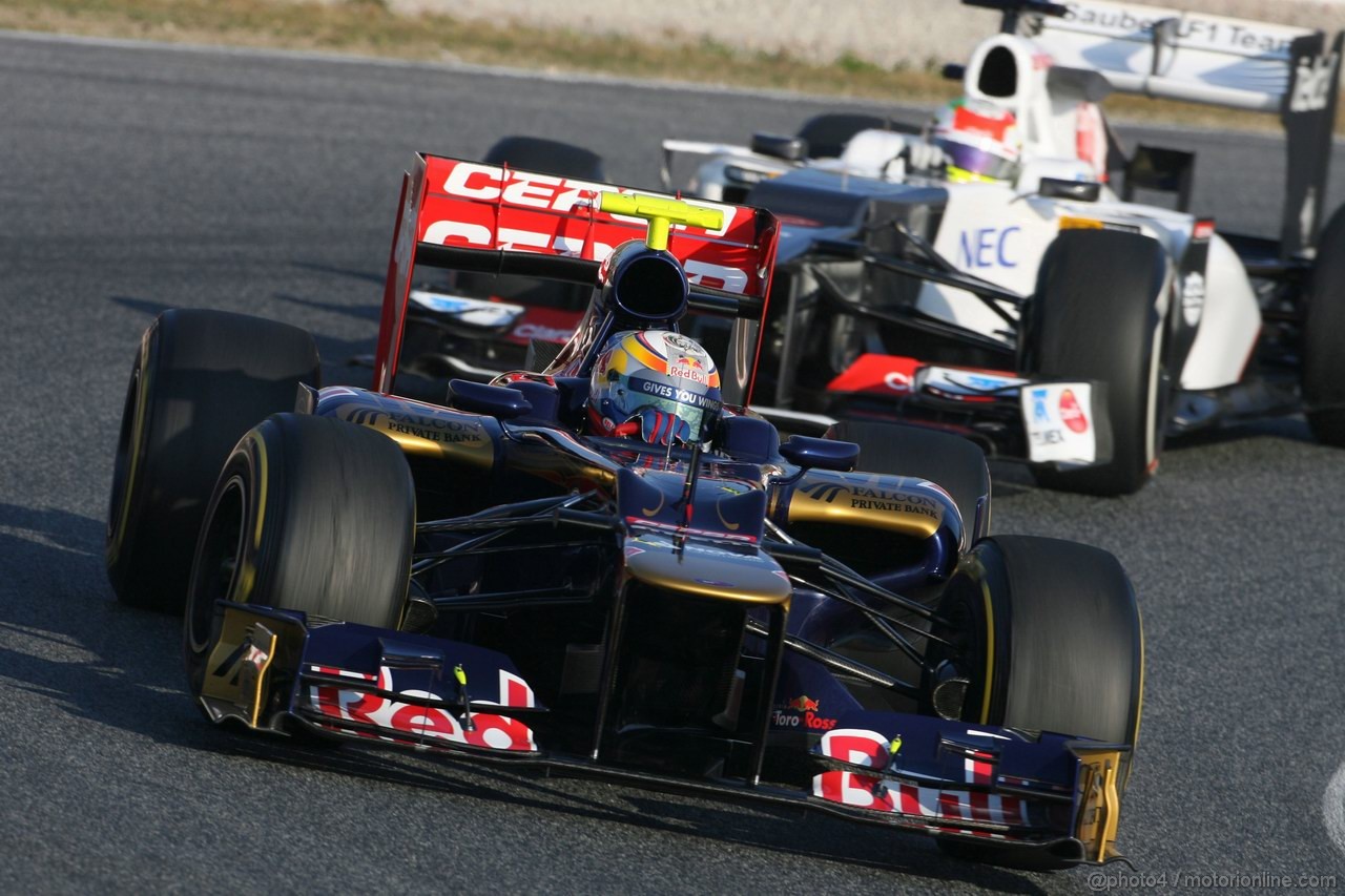 Barcelona Test Marzo 2012, 01.03.2012- Jean-Eric Vergne (FRA), Scuderia Toro Rosso