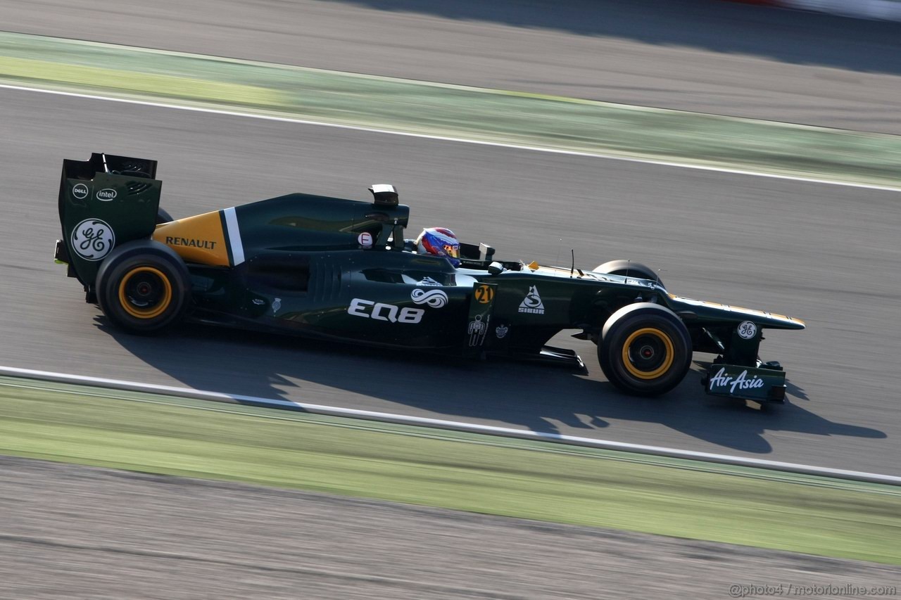 Barcelona Test Marzo 2012, 01.03.2012
Vitaly Petrov (RUS), Caterham F1 Team