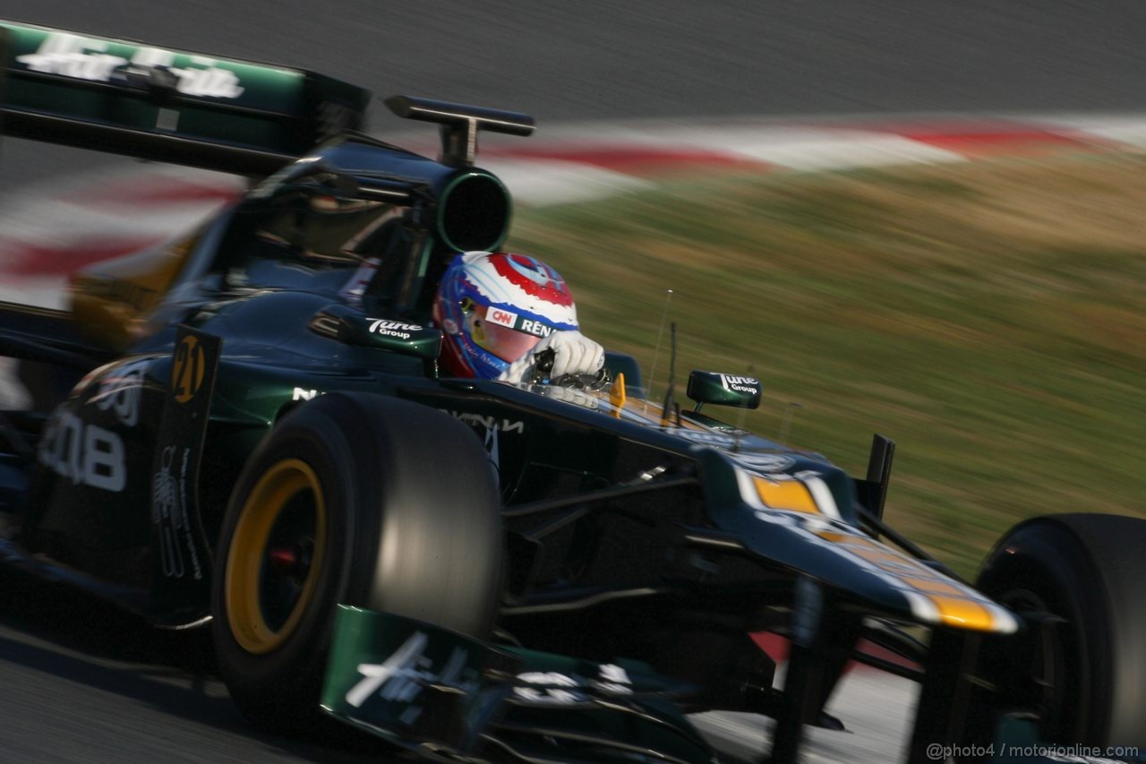 Barcelona Test Marzo 2012, 01.03.2012
Vitaly Petrov (RUS), Caterham F1 Team
