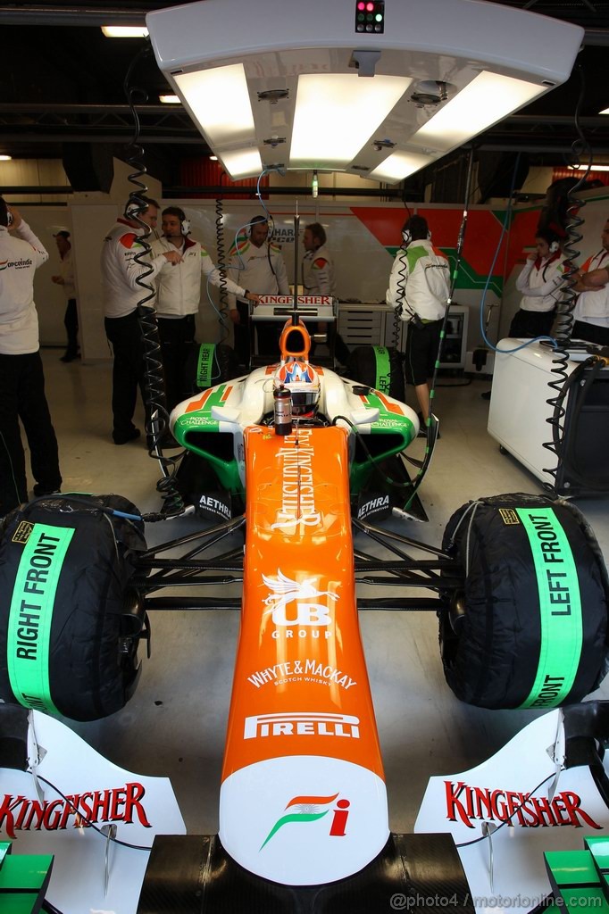 Barcelona Test Marzo 2012, 01.04.2012
Paul di Resta (GBR), Sahara Force India Formula One Team