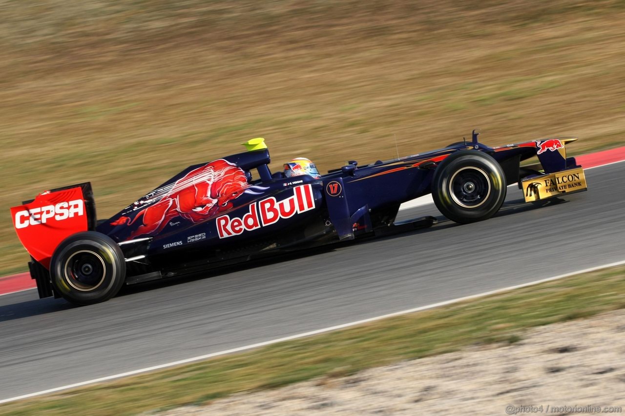 Barcelona Test Marzo 2012, 01.03.2012
Jean-Eric Vergne (FRA), Scuderia Toro Rosso 