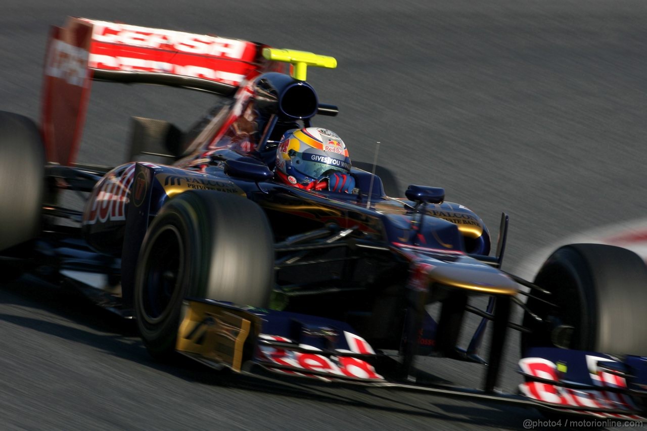 Barcelona Test Marzo 2012, 01.03.2012
Jean-Eric Vergne (FRA), Scuderia Toro Rosso
