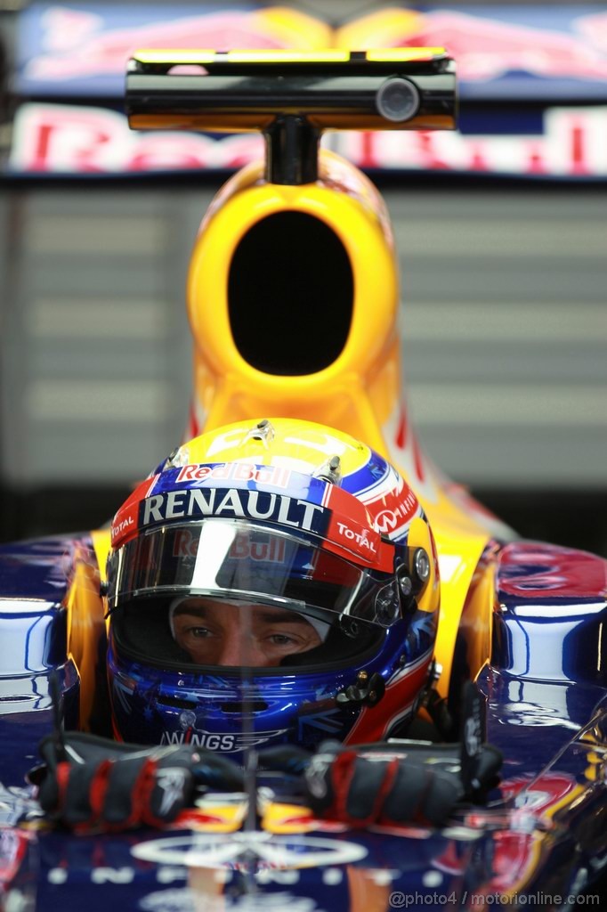 Barcelona Test Marzo 2012, 01.03.2012
Mark Webber (AUS), Red Bull Racing 
