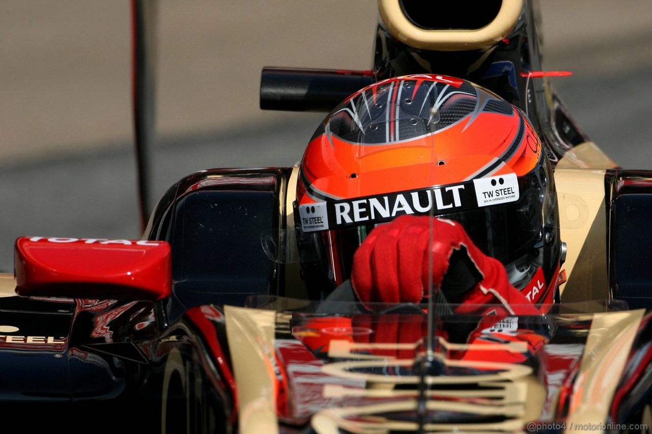 Barcelona Test Marzo 2012, 01.04.2012
Romain Grosjean (FRA), Lotus F1 Team 