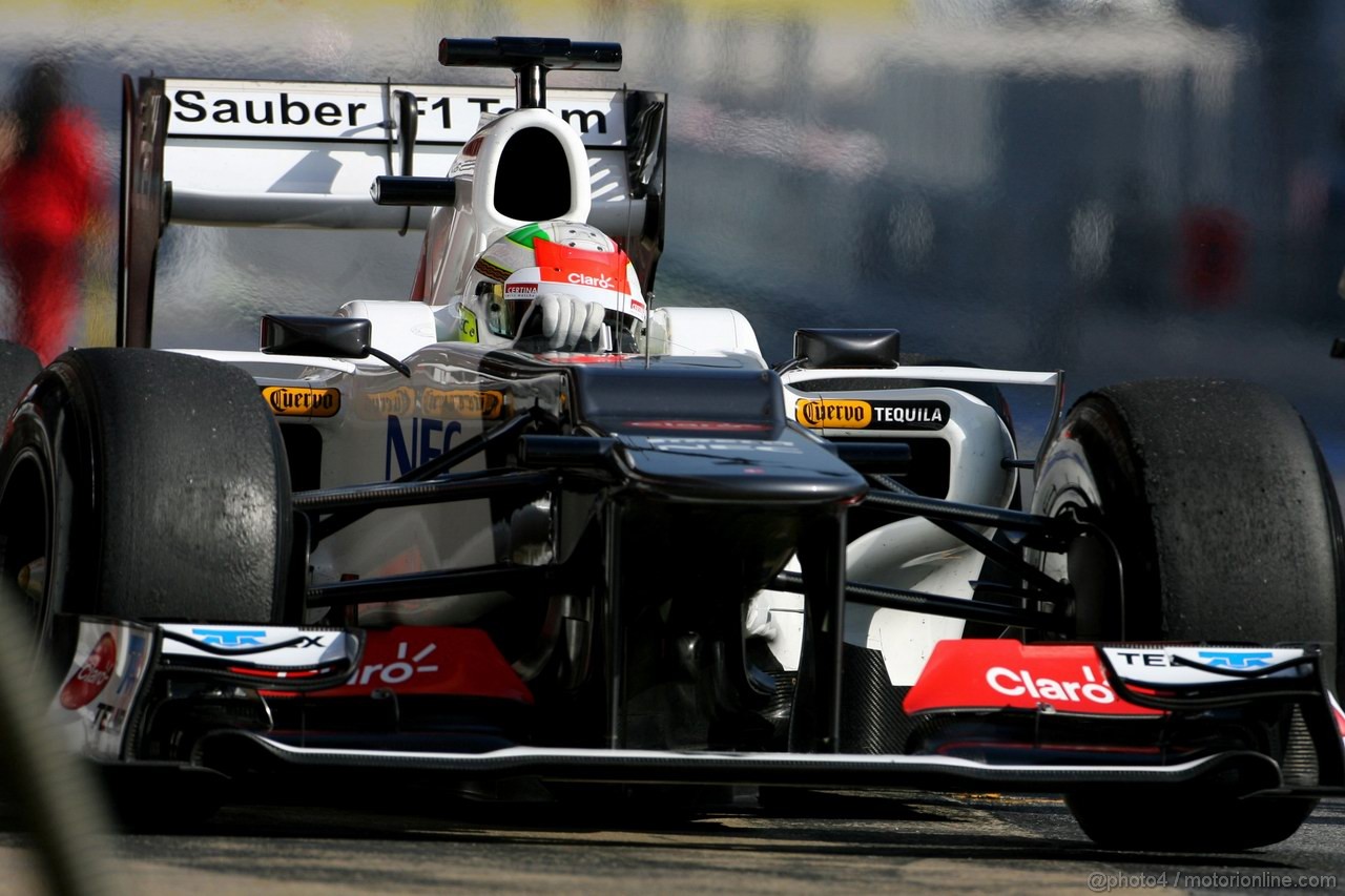 Barcelona Test Marzo 2012, 01.04.2012
Sergio Perez (MEX), Sauber F1 Team
