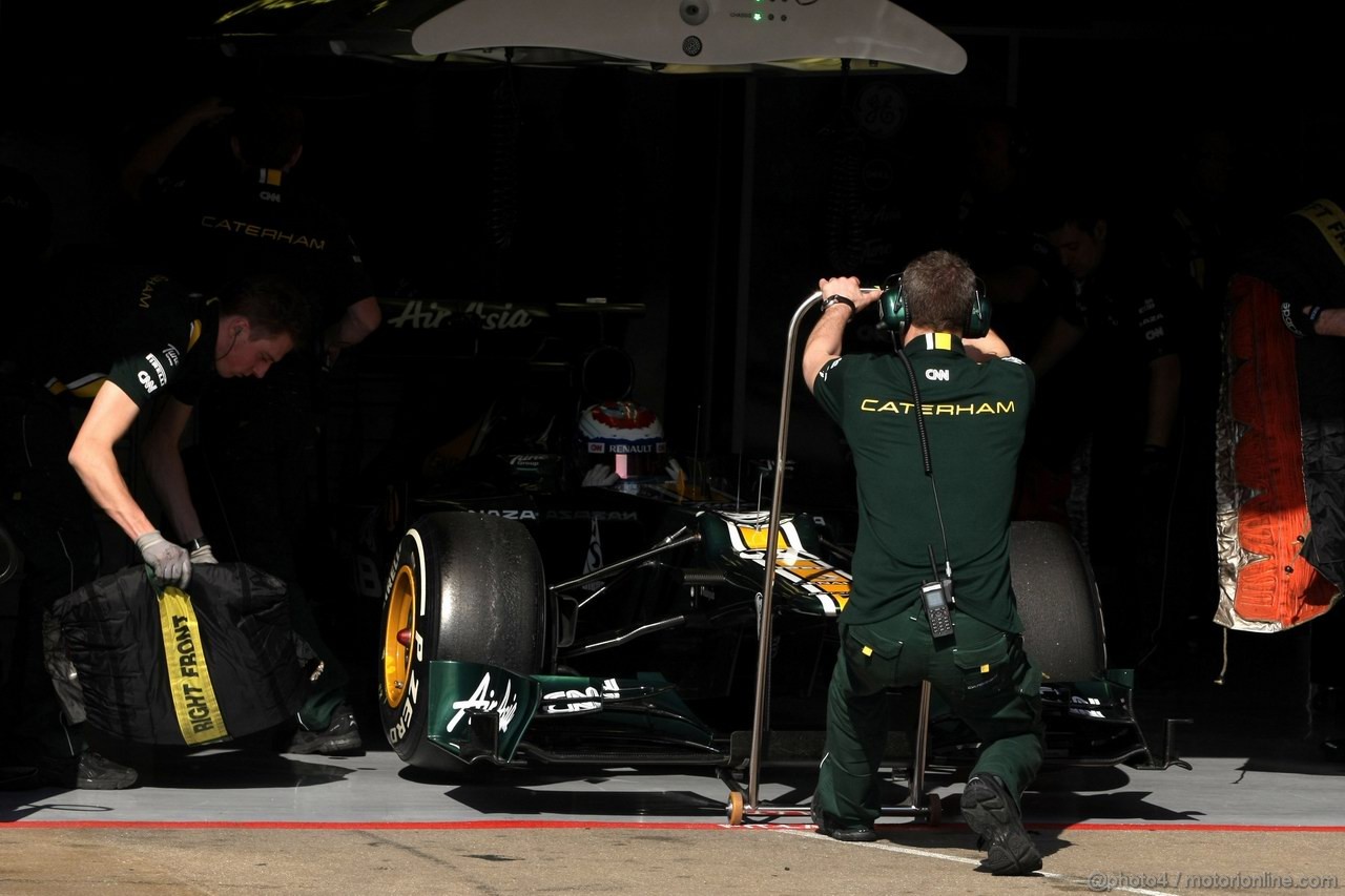 Barcelona Test Marzo 2012, 01.04.2012
Vitaly Petrov (RUS), Caterham F1 Team