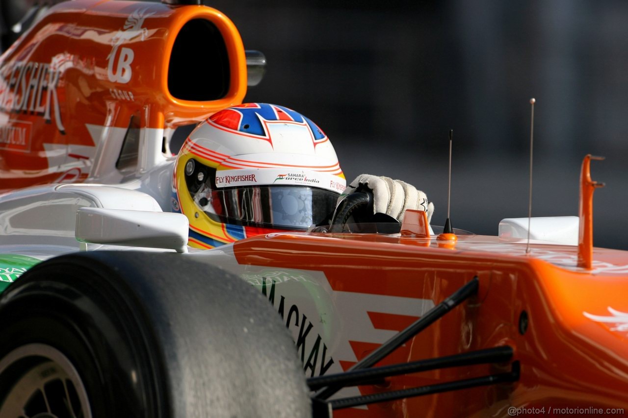 Barcelona Test Marzo 2012, 01.04.2012
Paul di Resta (GBR), Sahara Force India Formula One Team