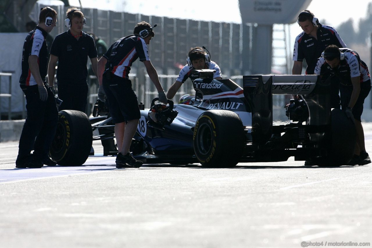 Barcelona Test Marzo 2012, 01.04.2012
Pastor Maldonado (VEN), Williams F1 Team