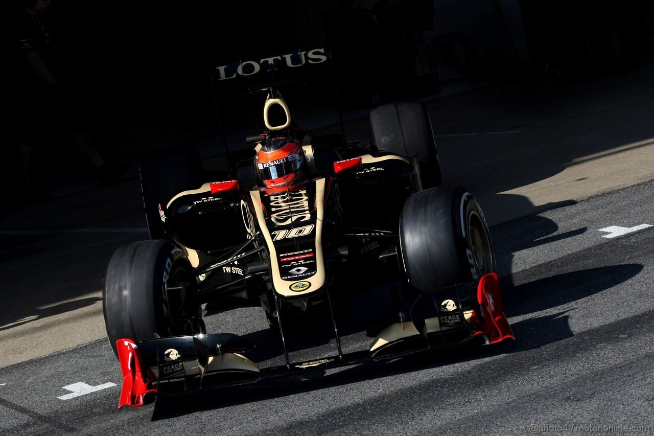 Barcelona Test Marzo 2012, 01.04.2012
Romain Grosjean (FRA), Lotus F1 Team 