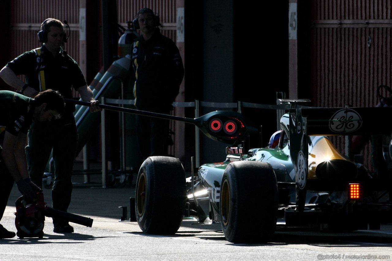 Barcelona Test Marzo 2012, 01.04.2012
Vitaly Petrov (RUS), Caterham F1 Team