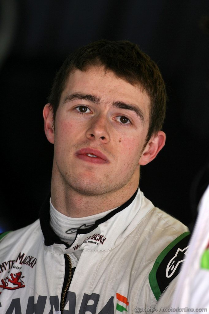 Barcelona Test Marzo 2012, 01.03.2012 
Paul di Resta (GBR), Sahara Force India Formula One Team
