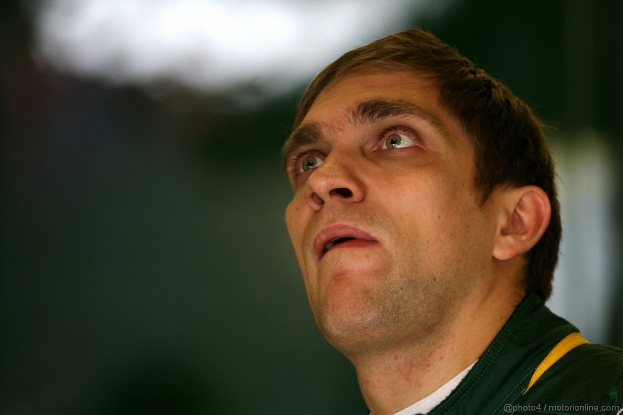 Barcelona Test Marzo 2012, 01.03.2012 
Vitaly Petrov (RUS), Caterham F1 Team 