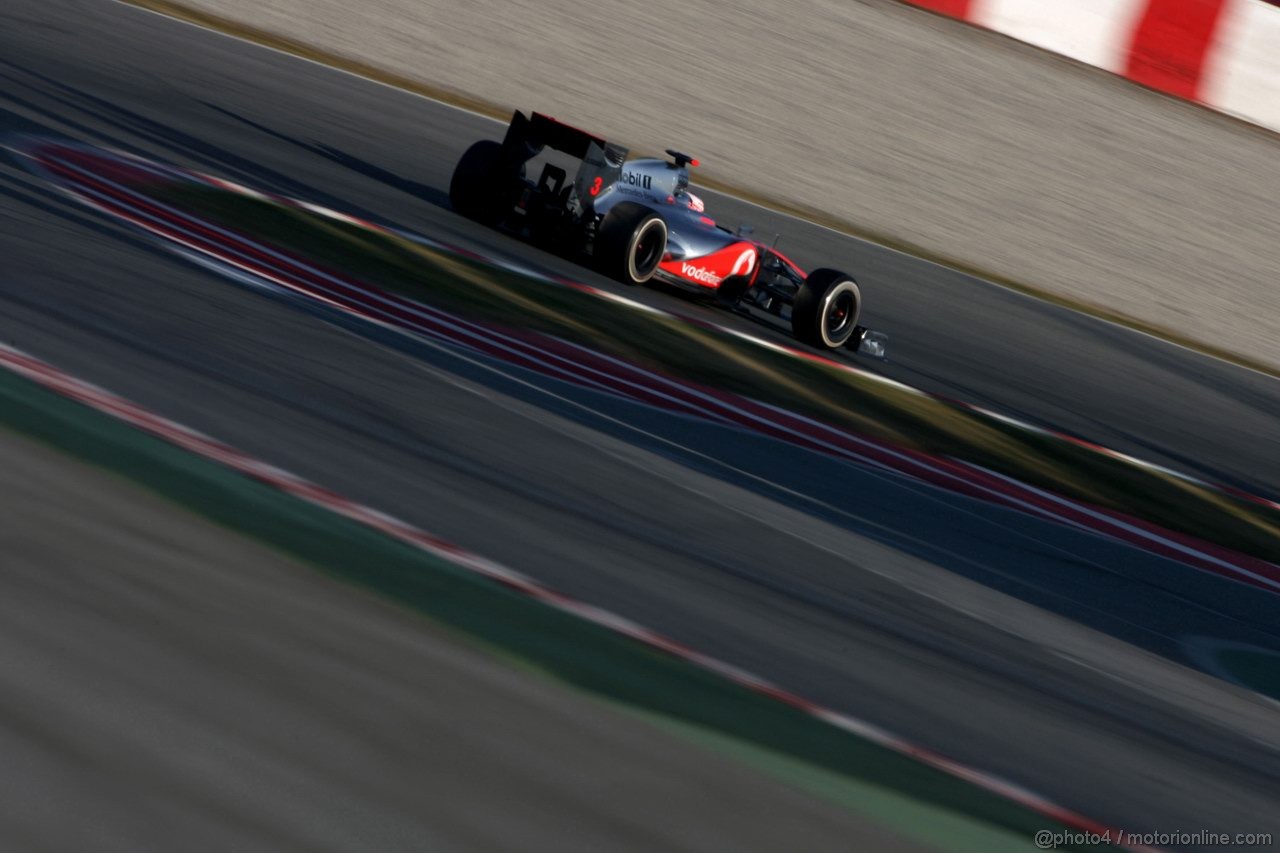 Barcelona Test Marzo 2012, 01.03.2012
Jenson Button (GBR), McLaren Mercedes 