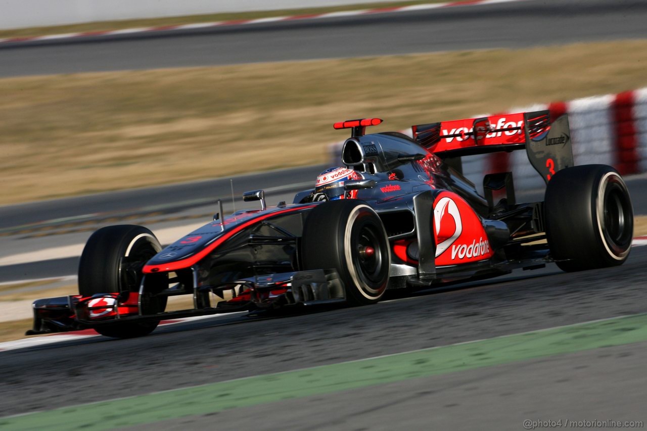 Barcelona Test Marzo 2012, 01.03.2012
Jenson Button (GBR), McLaren Mercedes