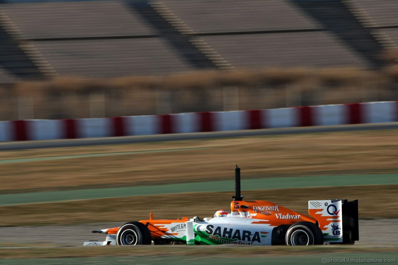 Barcelona Test Marzo 2012, 01.03.2012
Paul di Resta (GBR), Sahara Force India Formula One Team 