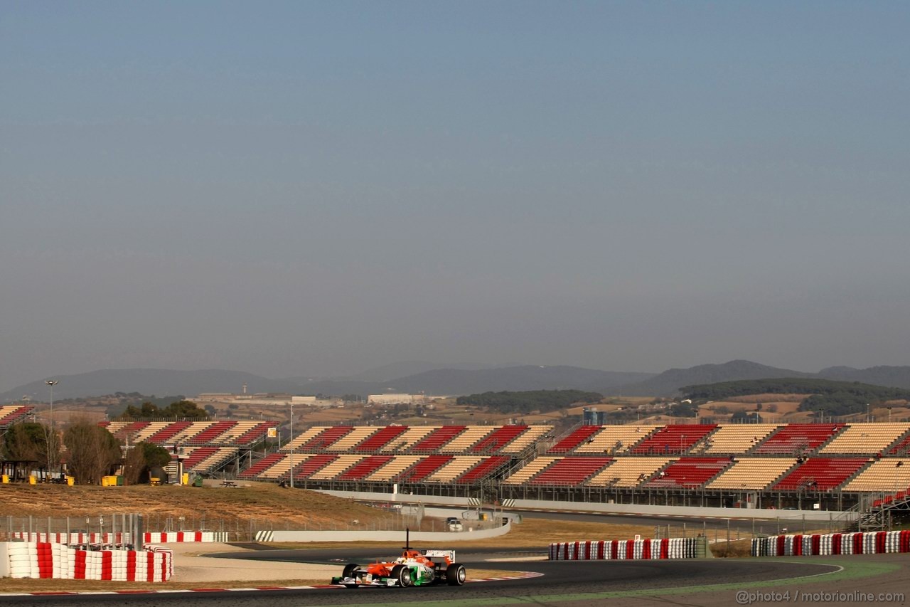 Barcelona Test Marzo 2012, 01.03.2012
Paul di Resta (GBR), Sahara Force India Formula One Team