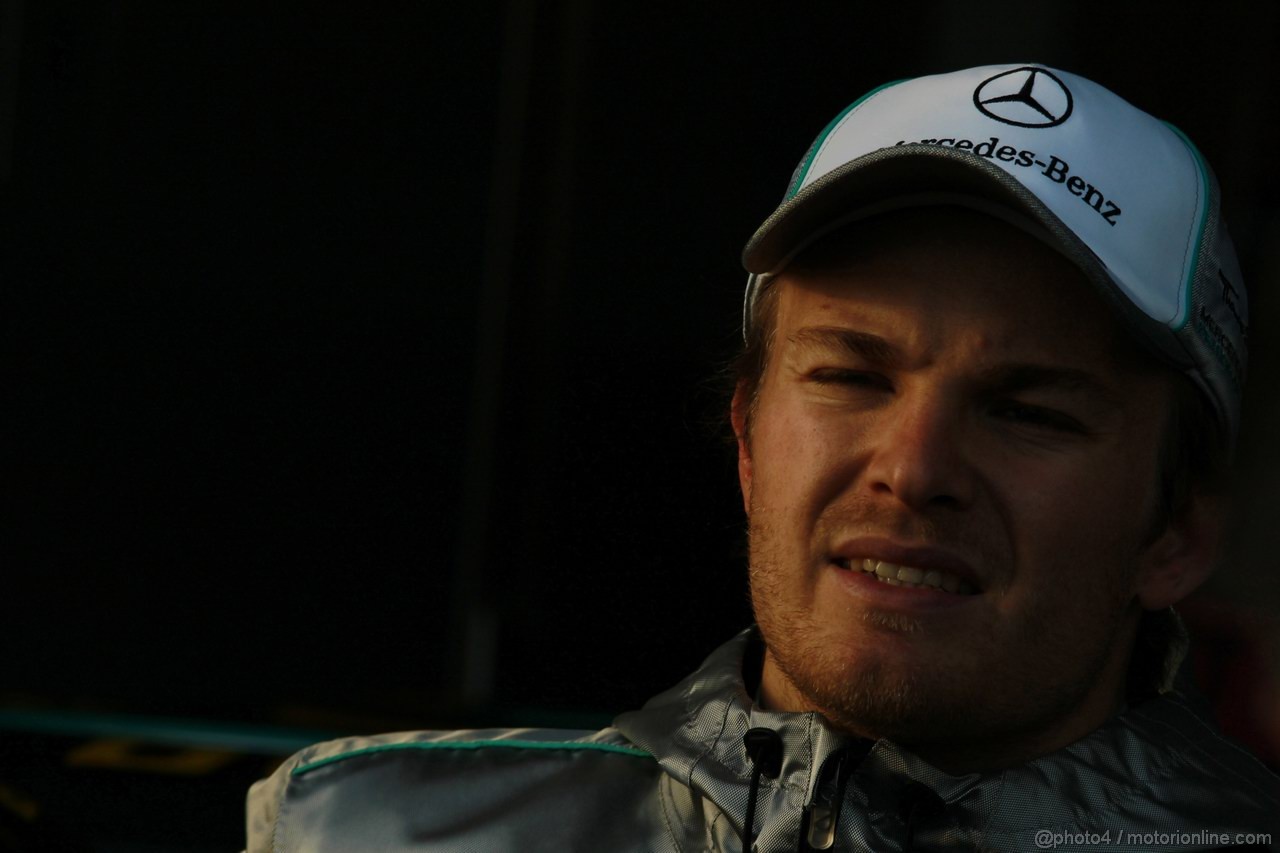 Barcelona Test Marzo 2012, 01.03.2012
Nico Rosberg (GER), Mercedes AMG Petronas 