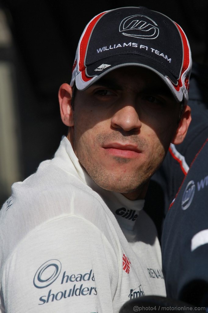 Barcelona Test Marzo 2012, 01.03.2012 
Pastor Maldonado (VEN), Williams F1 Team 