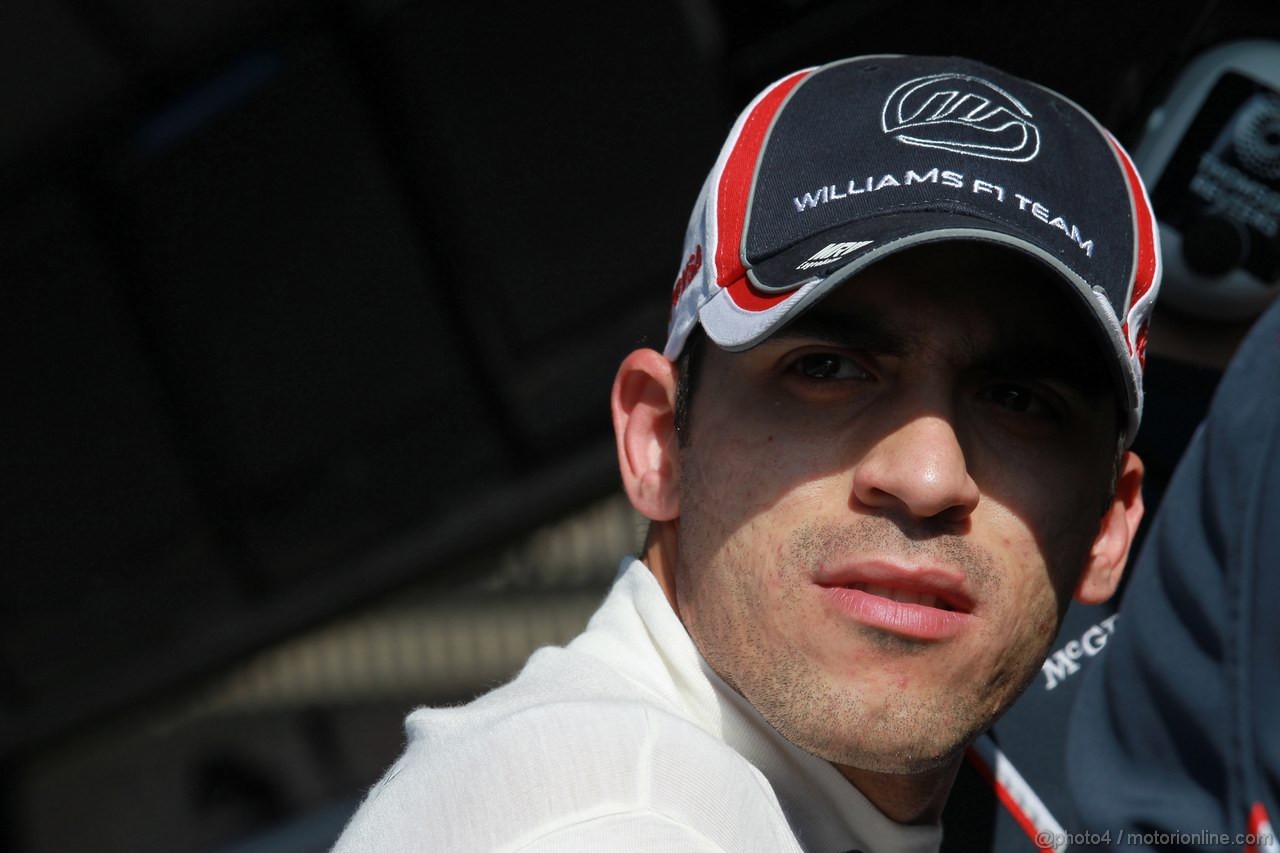 Barcelona Test Marzo 2012, 01.03.2012 
Pastor Maldonado (VEN), Williams F1 Team 