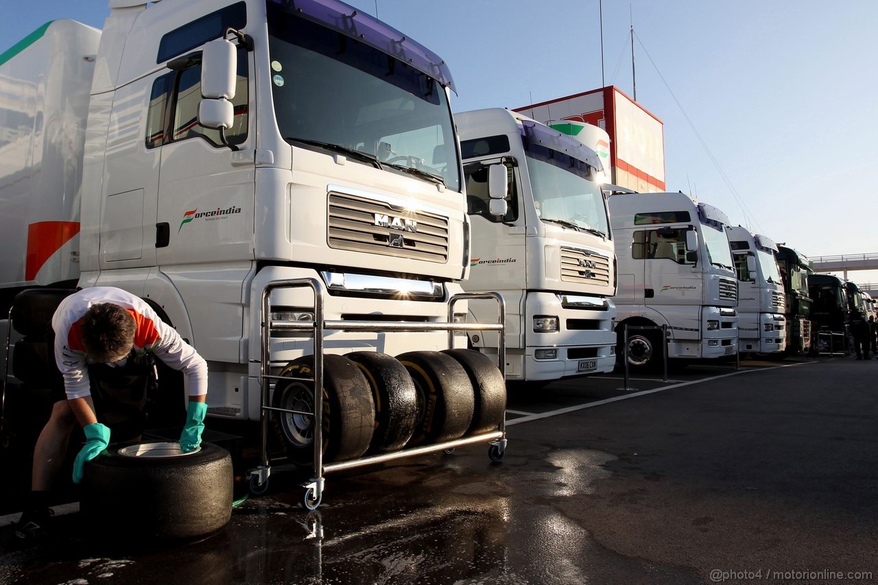 Barcelona Test Marzo 2012, 01.04.2012
Paddock  