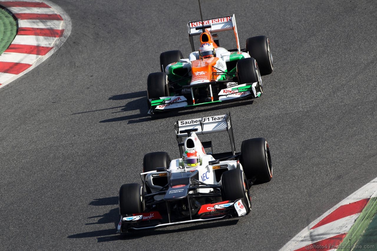 Barcelona Test Marzo 2012, 01.03.2012
Sergio Perez (MEX), Sauber F1 Team