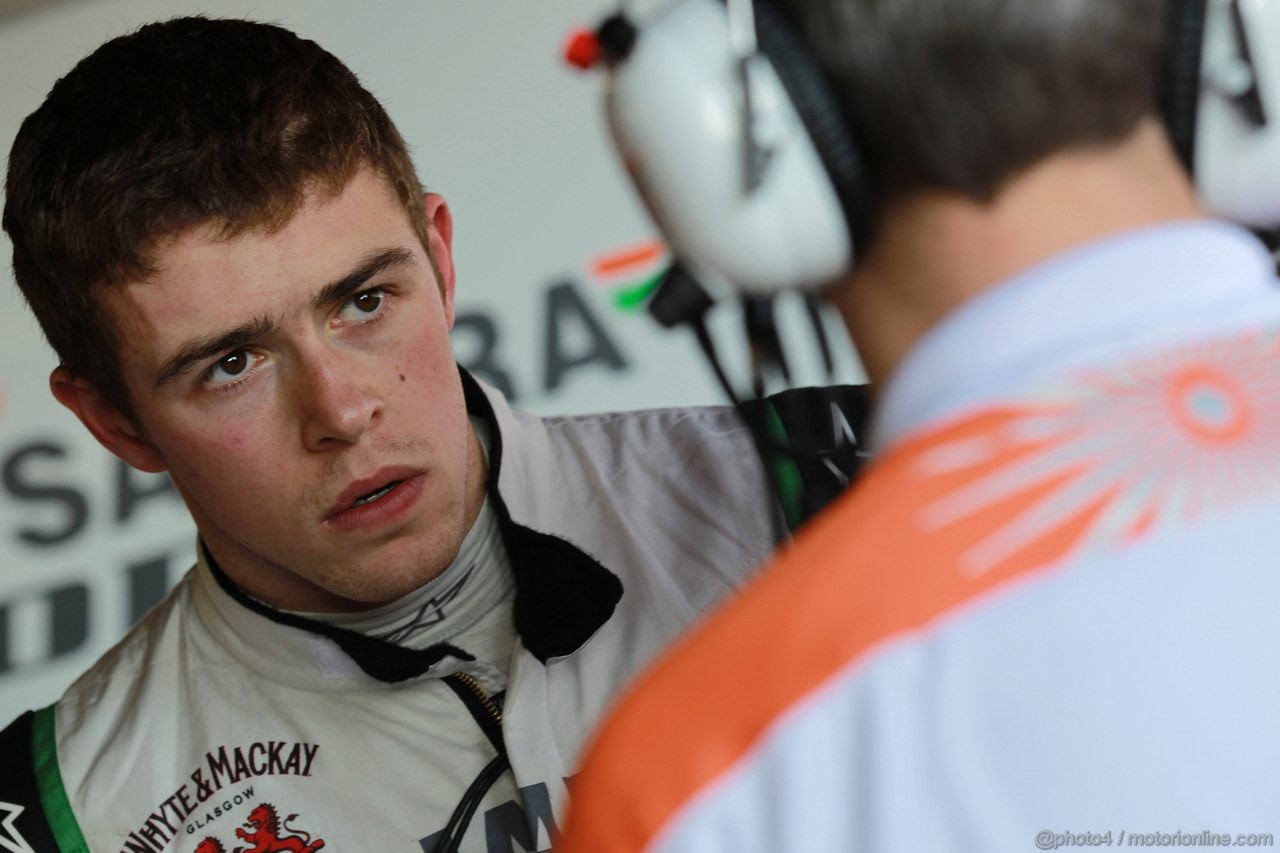 Barcelona Test Marzo 2012, 01.03.2012 
Paul di Resta (GBR), Sahara Force India Formula One Team 