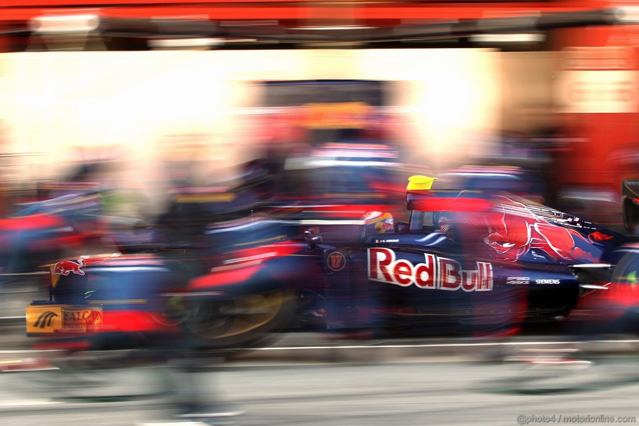 Barcelona Test Marzo 2012, 01.04.2012
Jean-Eric Vergne (FRA), Scuderia Toro Rosso 