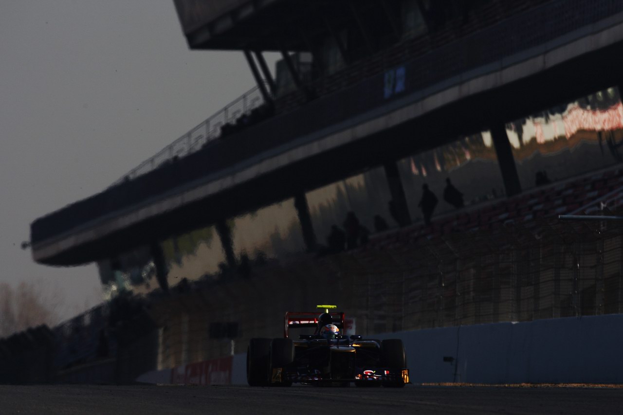 Barcelona Test Marzo 2012, during day one of Formula One winter testing at the Circuit de Catalunya on March 1, 2012 in Barcelona, Spain.