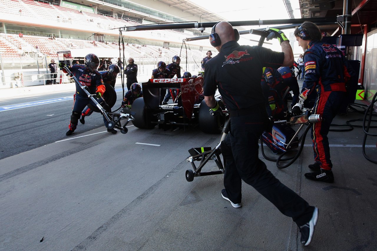 Barcelona Test Marzo 2012, during day one of Formula One winter testing at the Circuit de Catalunya on March 1, 2012 in Barcelona, Spain.