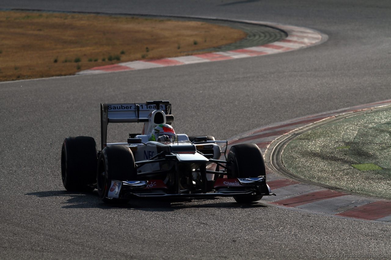 Barcelona Test Marzo 2012, 01.04.2012 Sergio Pérez (MEX), Sauber F1 Team, Sauber C31 