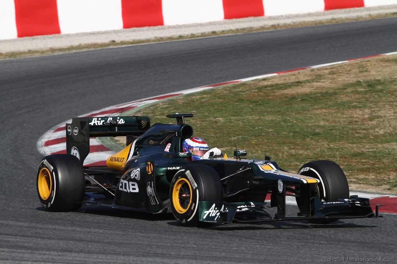 Barcelona Test Marzo 2012, 01.04.2012 Vitaly Petrov (RUS), Lotus Renault GP, R31 