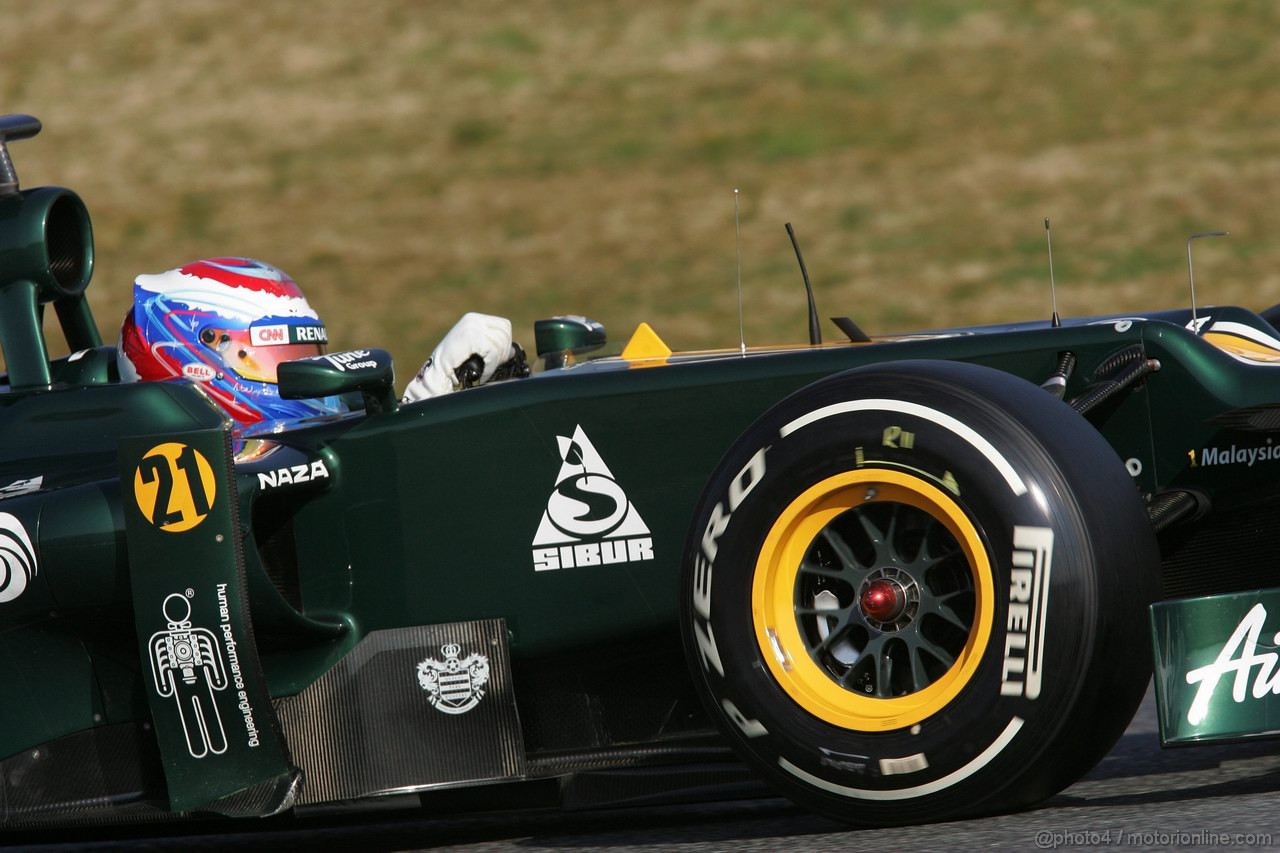 Barcelona Test Marzo 2012, 01.04.2012 Vitaly Petrov (RUS), Lotus Renault GP, R31 
