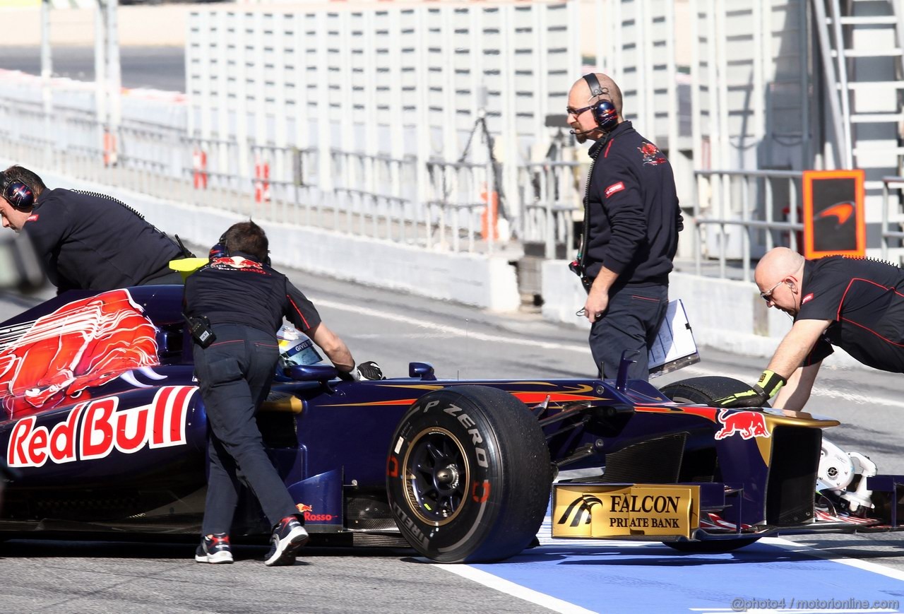 Barcelona Test Marzo 2012, 01.04.2012 Jean-Eric Vergne (FRA), Toro Rosso STR7 