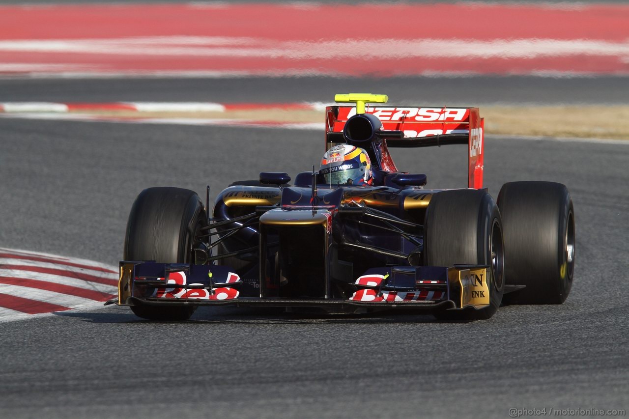 Barcelona Test Marzo 2012, 01.04.2012 Jean-Eric Vergne (FRA), Toro Rosso STR7 