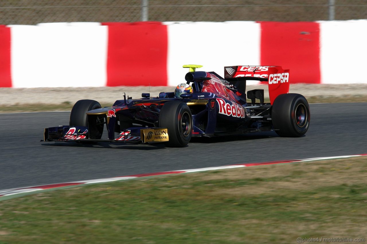 Barcelona Test Marzo 2012, 01.04.2012 Jean-Eric Vergne (FRA), Toro Rosso STR7 